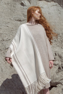 PHILOMENA FRINGE SCARF