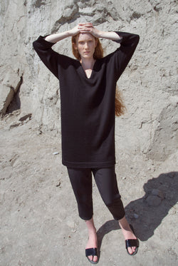 V DRESS black